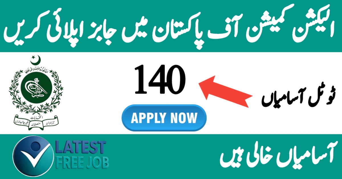 Election Commission of Pakistan ECP Latest Jobs 2025
